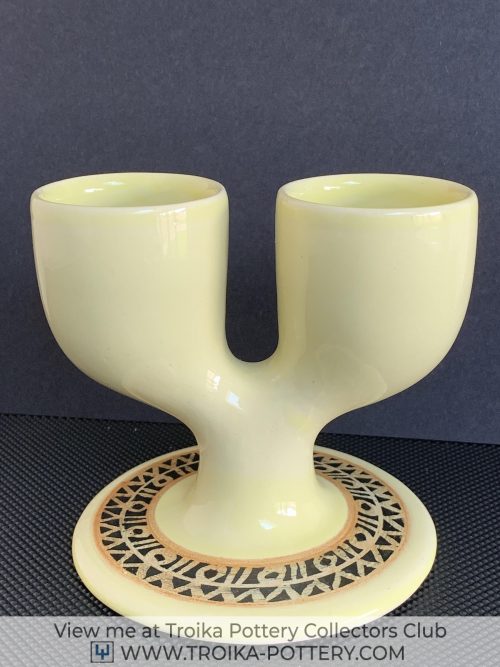 Yellow Double Egg Cup